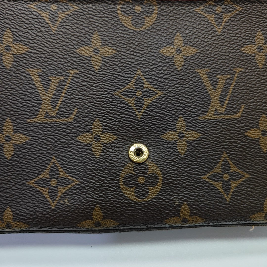 FÉLICIE Monogram Coated Canvas Brown