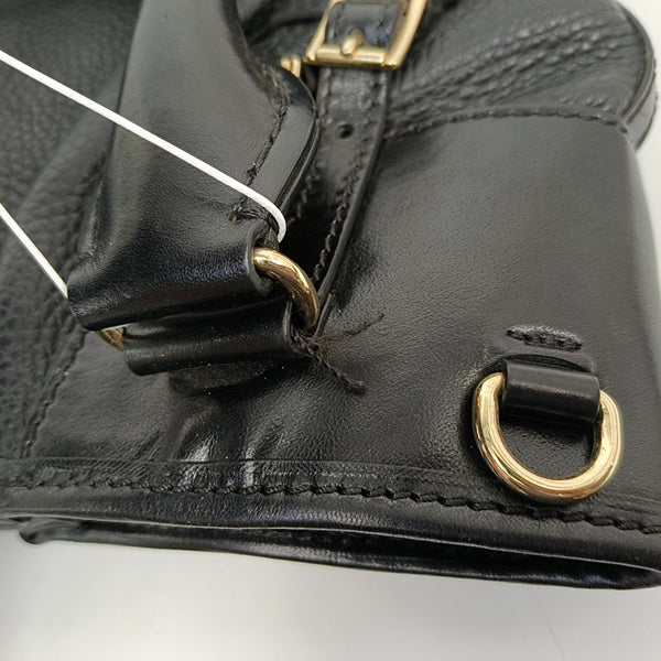 Calfskin Tote Bag Small Black
