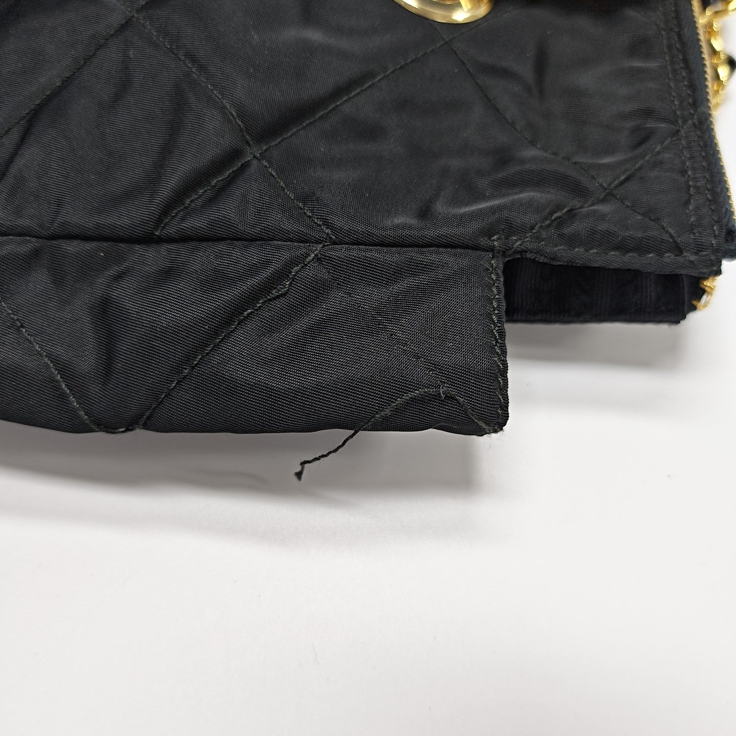 Re-Edition 1995 Chaîne Quilted Nylon Black