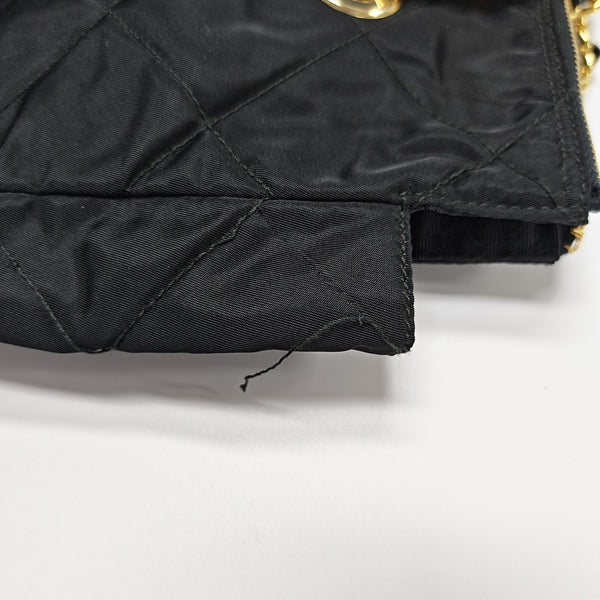 Re-Edition 1995 Chaîne Quilted Nylon Black