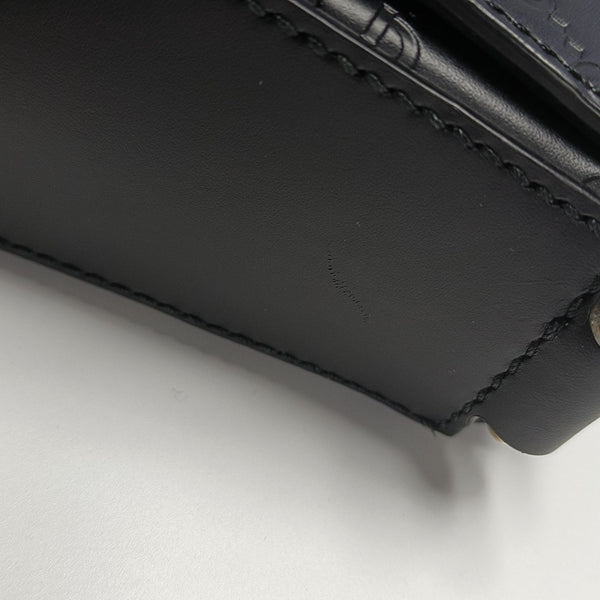Padlock Medium Monogram Calfskin Black