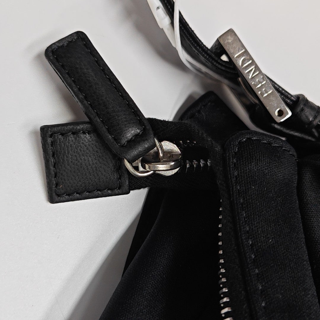 Baguette Medium Fabric Black