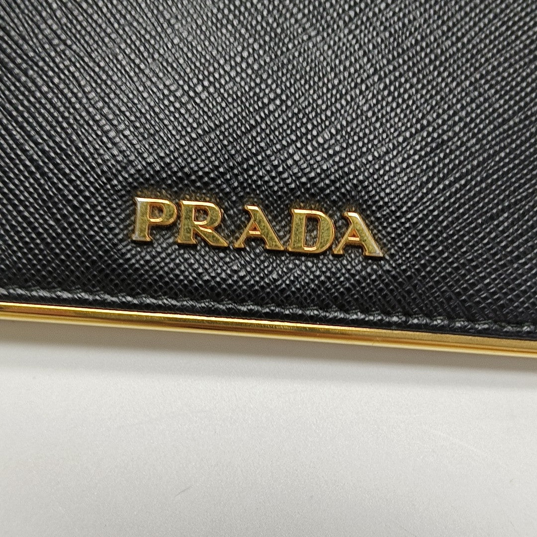 Calfskin Wallet Black