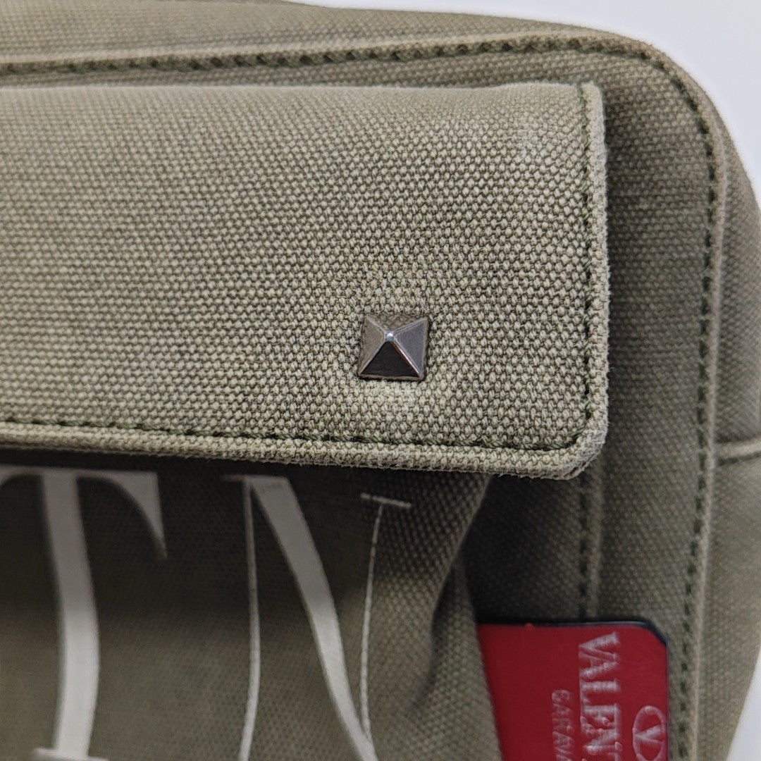 Canvas Shoulder Bag Green