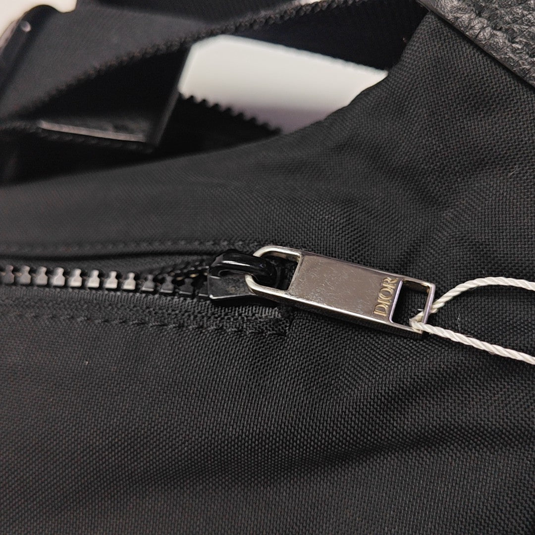 Fabric Belt Bag Black