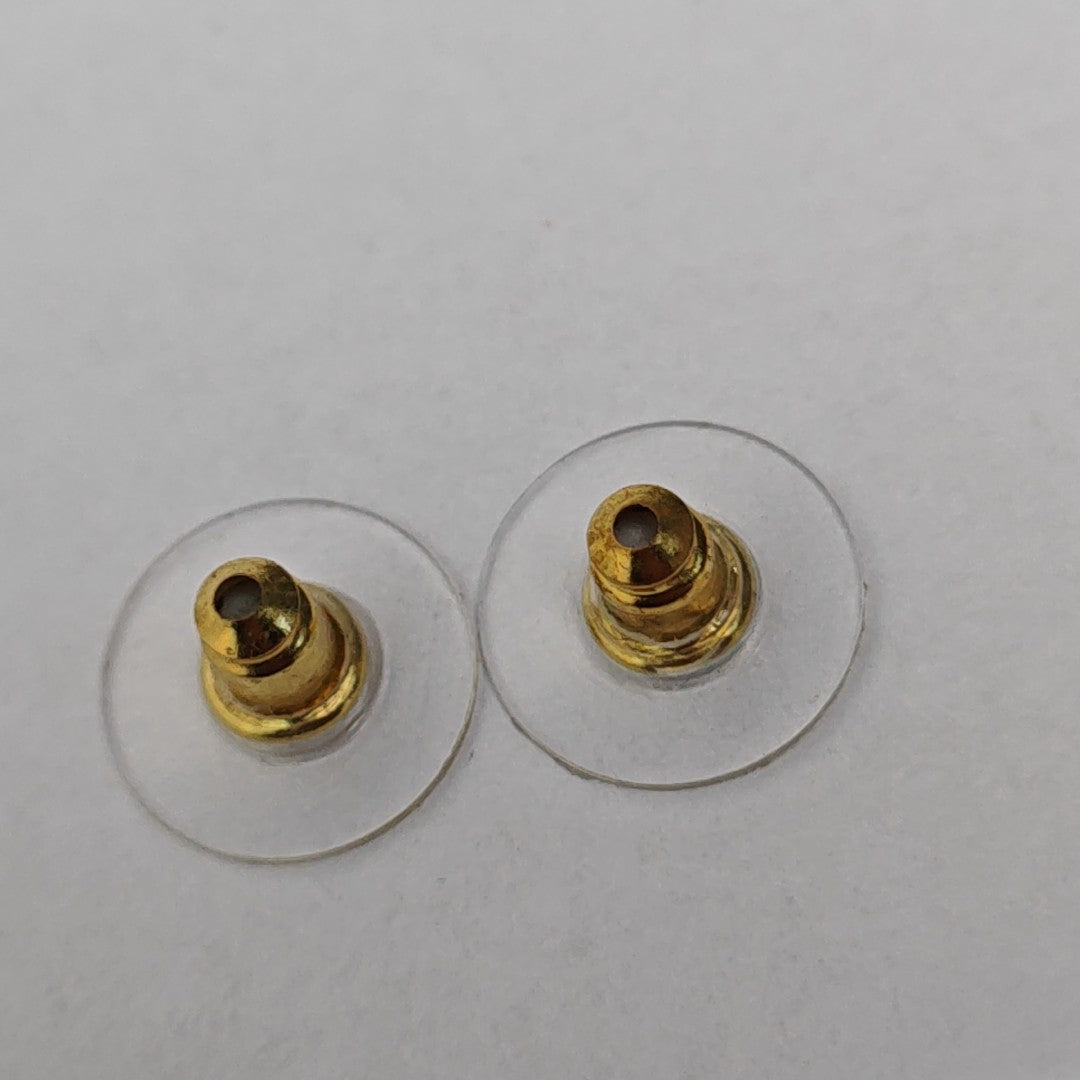 Metal Gold Stud Earrings