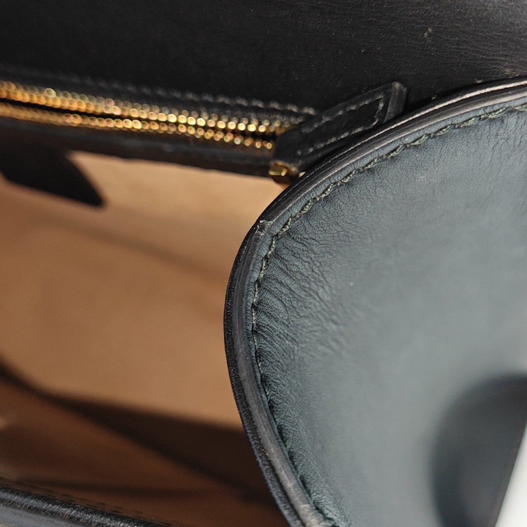 Sylvie Small Calfskin Black