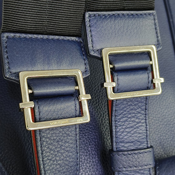 Calfskin Backpack Blue