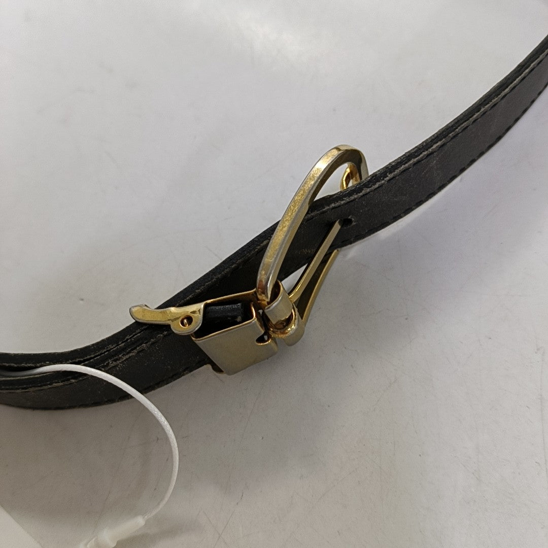 Calfskin Shoulder Bag Gray