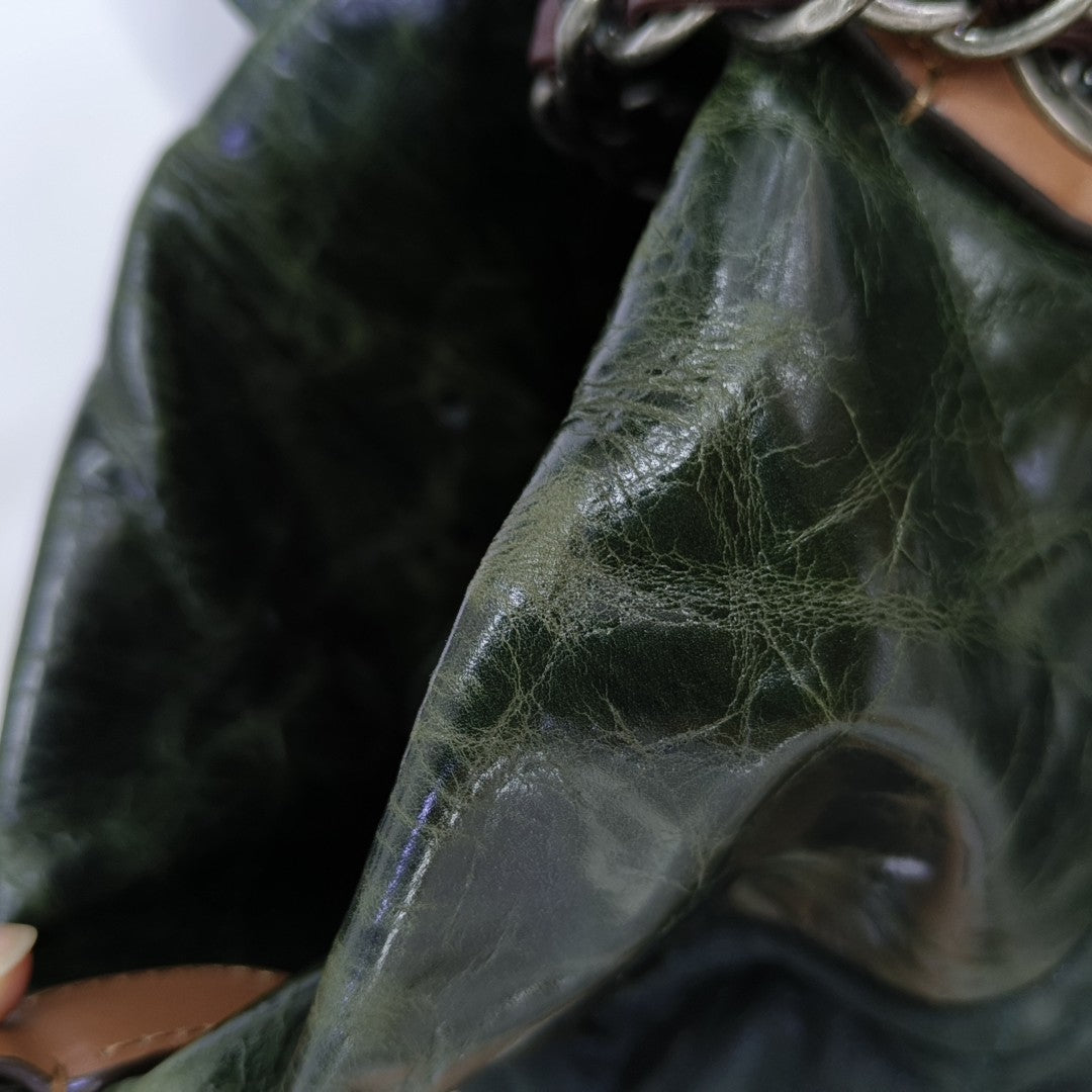 THE MIX Quilted Calfskin Green