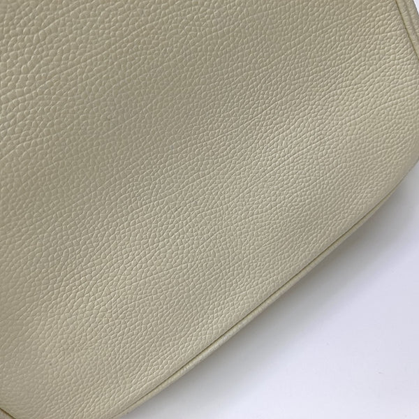 Calfskin Shoulder Bag White