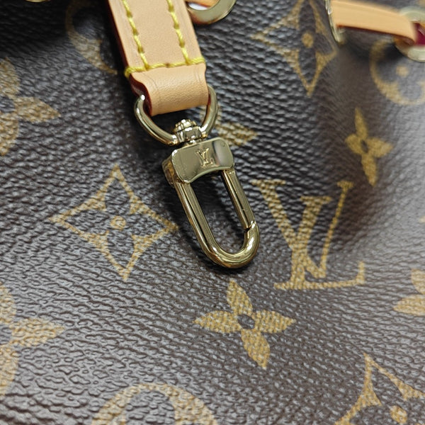 VIVIENNE Monogram Coated Canvas Brown
