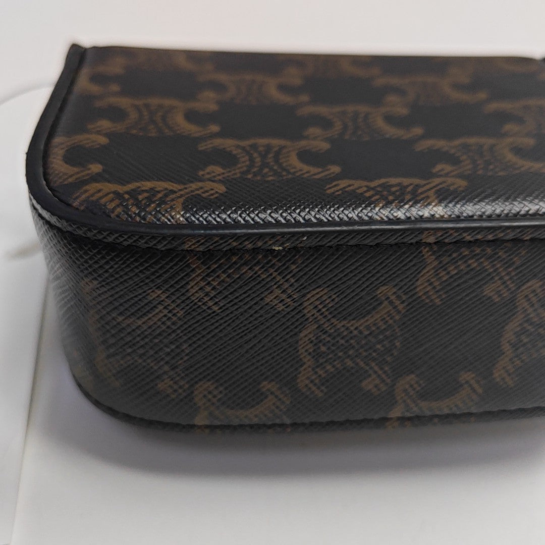 TRIOMPHE Mini Coated Canvas Black