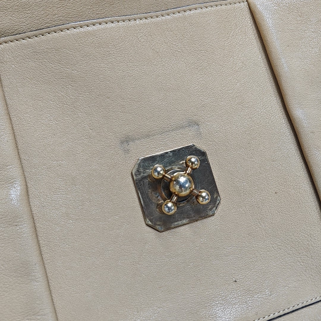 Elsie Calfskin Beige