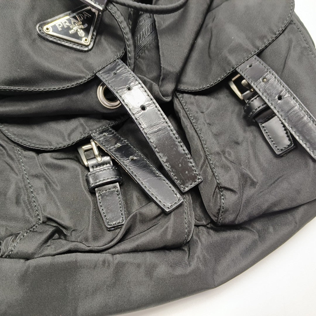 Vela Small Nylon Black
