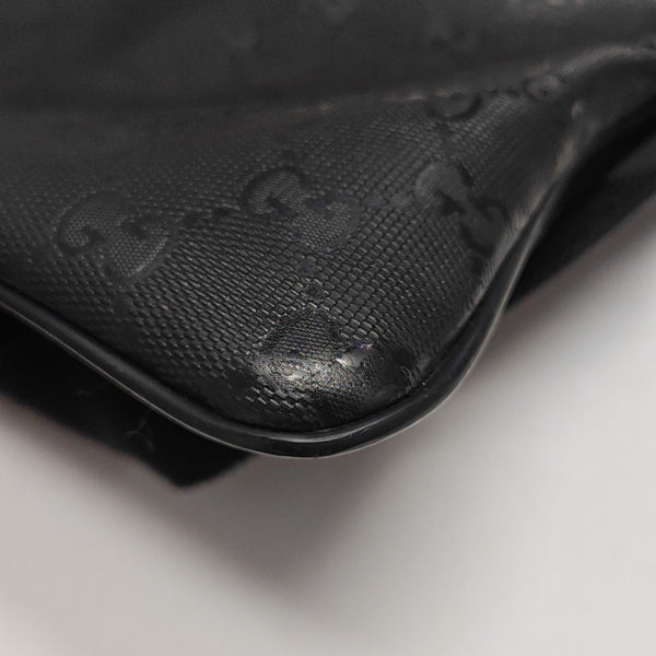 GG Imprime Monogram Coated Canvas Black