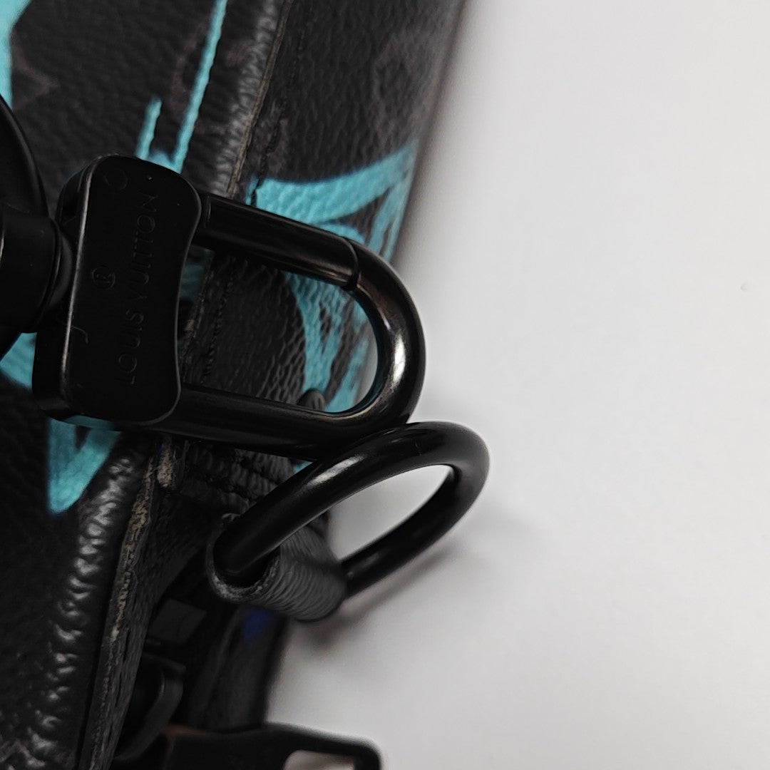 Monogram Coated Canvas Shoulder Bag Multicolor