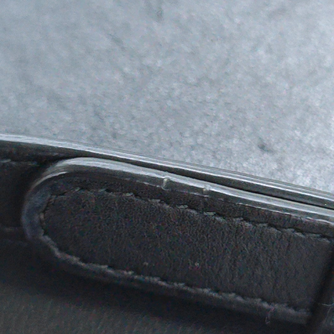30 Montaigne Mini Calfskin Black