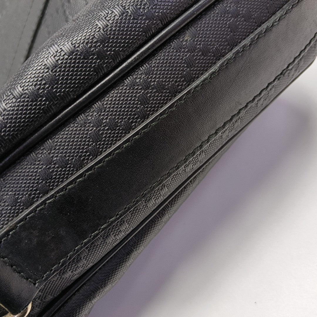 Diamante Quilted Calfskin Black