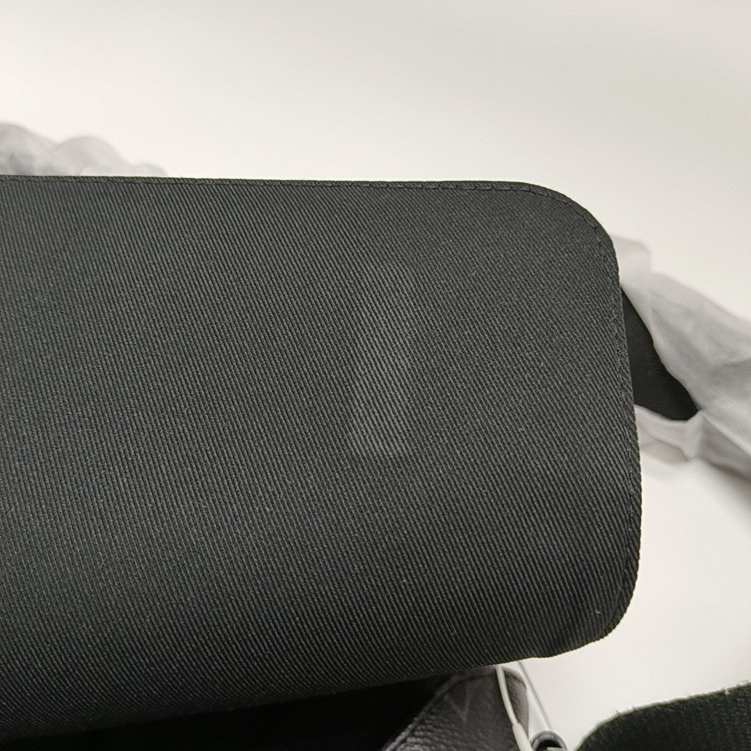 DISTRICT PM Monogram Coated Canvas Gray