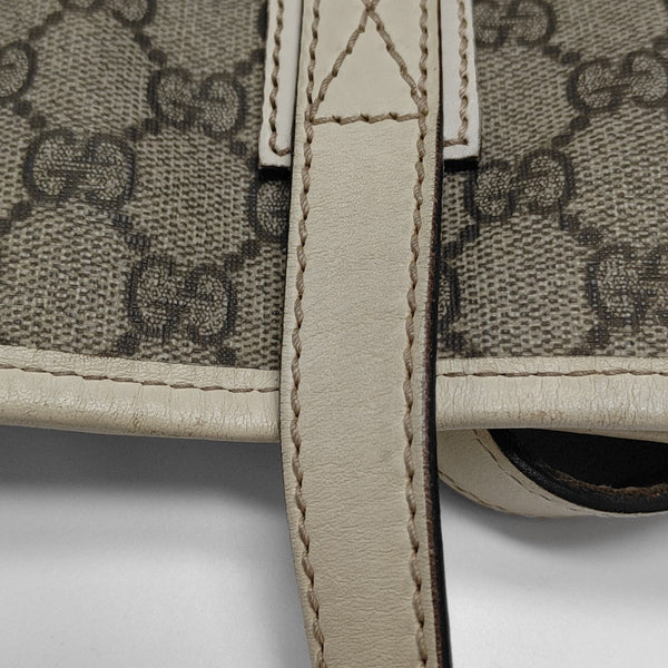 GG Imprime Monogram Coated Canvas Beige