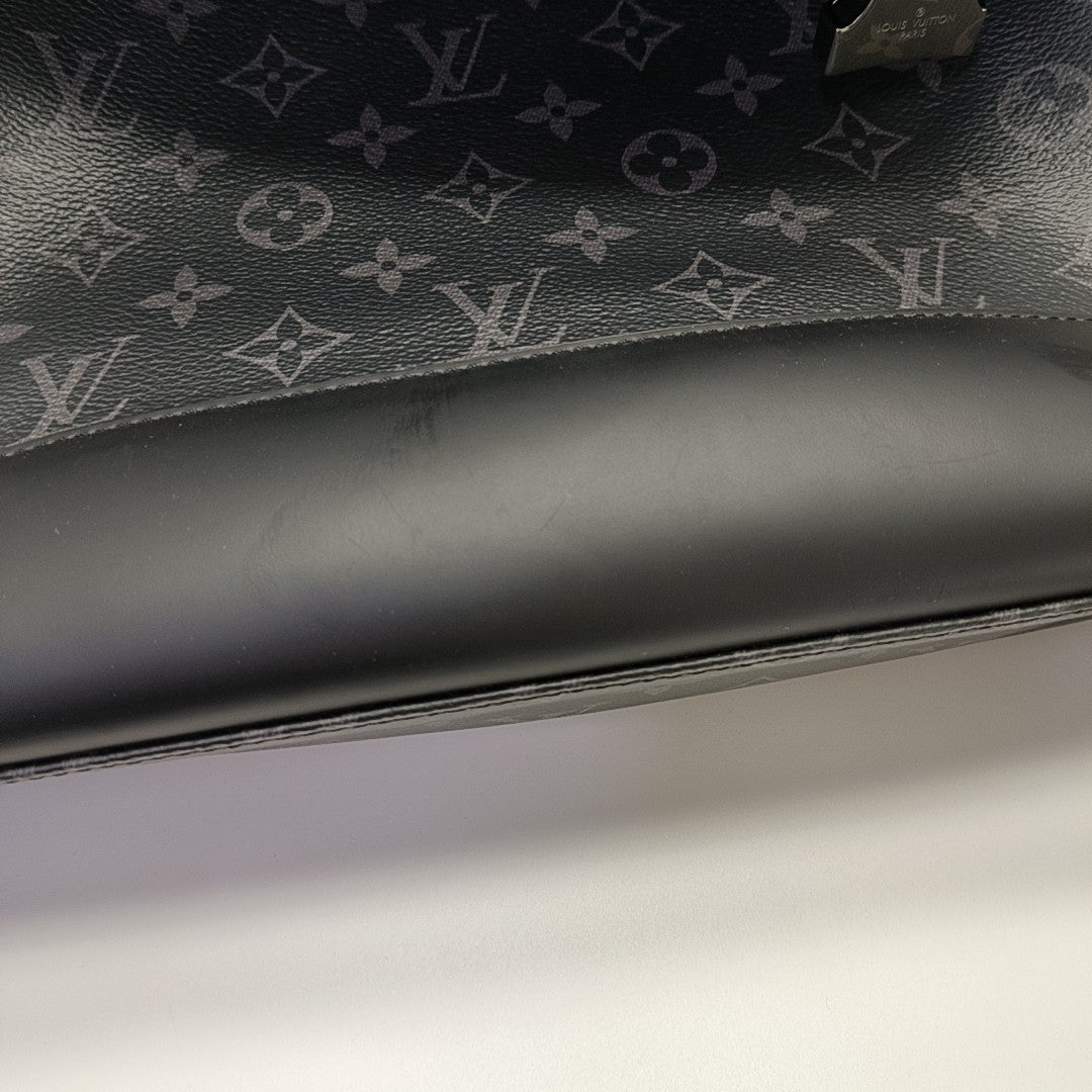 VOYAGER PM Monogram Coated Canvas Black