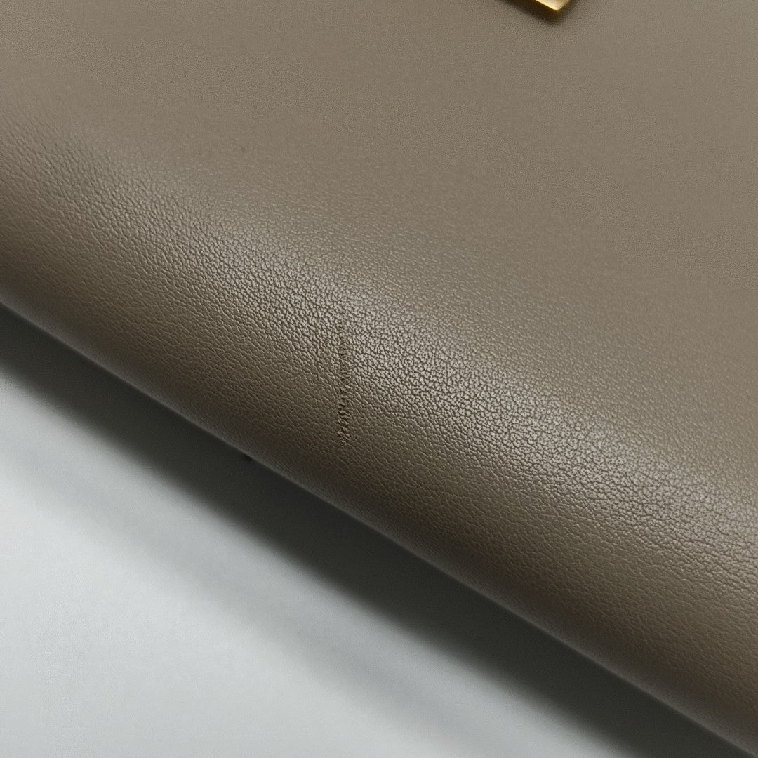 Calfskin Wallet Gray