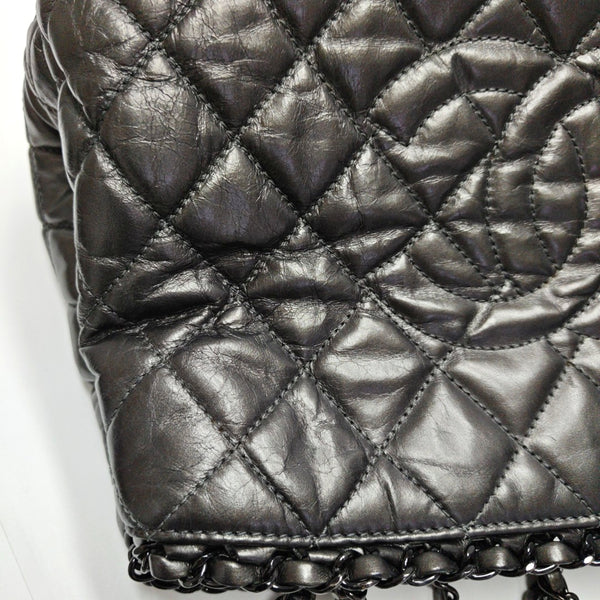 Quilted Calfskin Gray