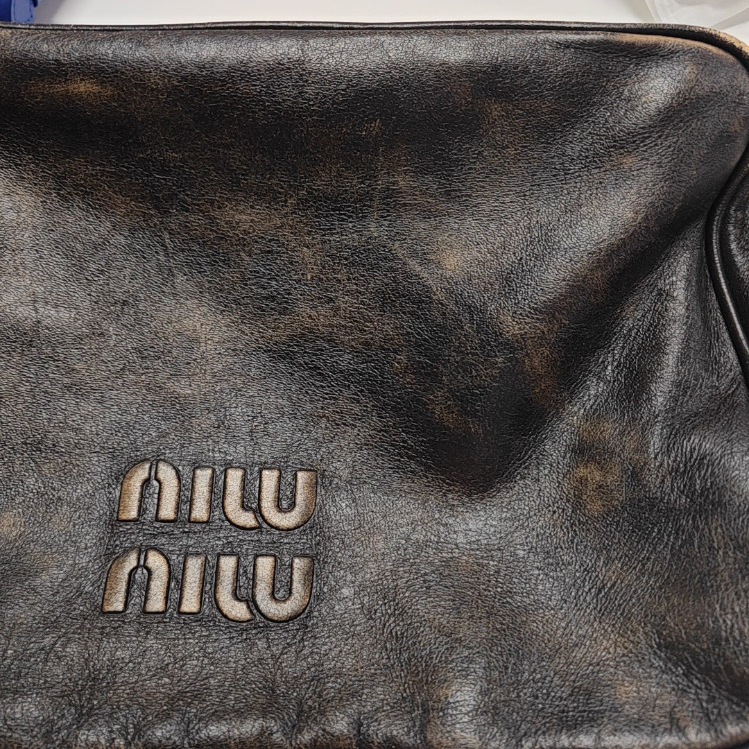 Beau Large Lambskin Brown