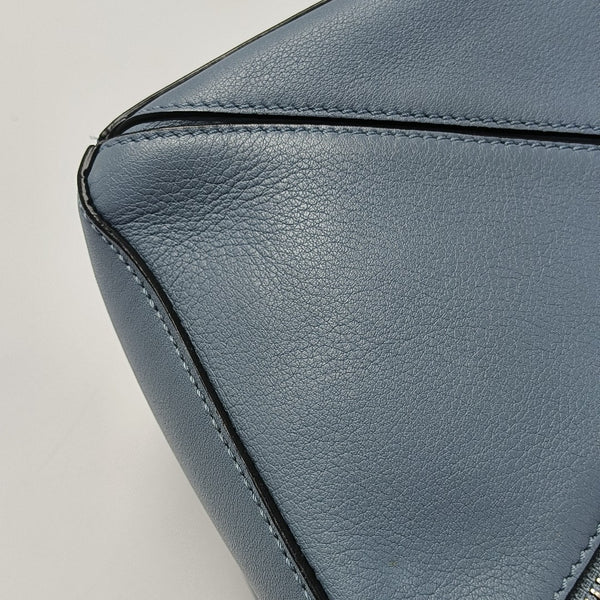 Puzzle Small Calfskin Blue