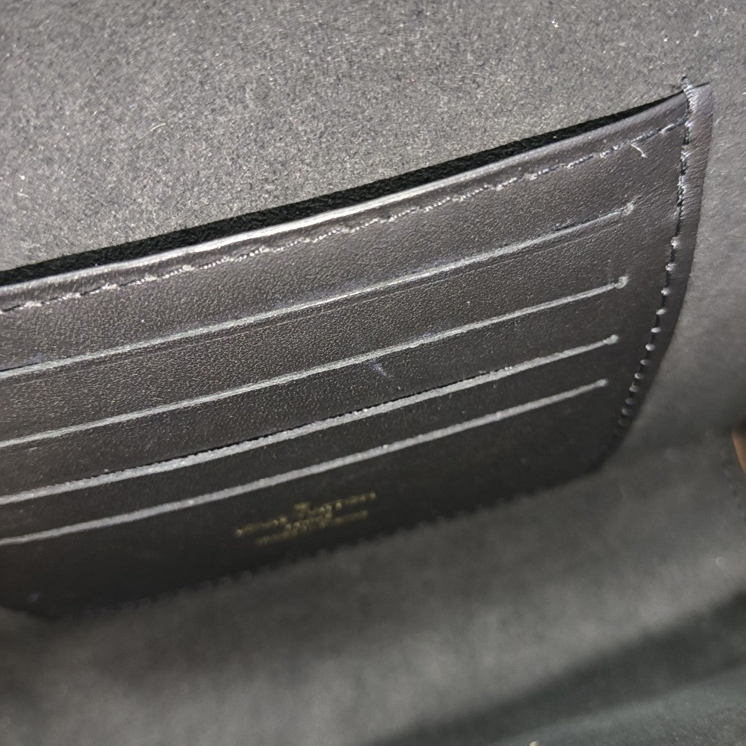 DAUPHINE WOC Monogram Coated Canvas Brown
