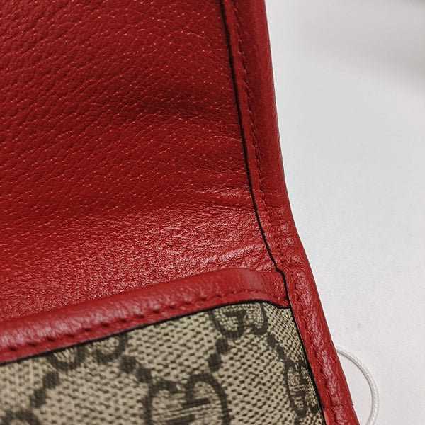 Neo Vintage Monogram Coated Canvas Red