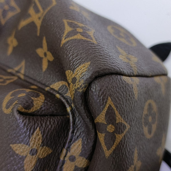 PALM SPRINGS PM Monogram Coated Canvas Brown