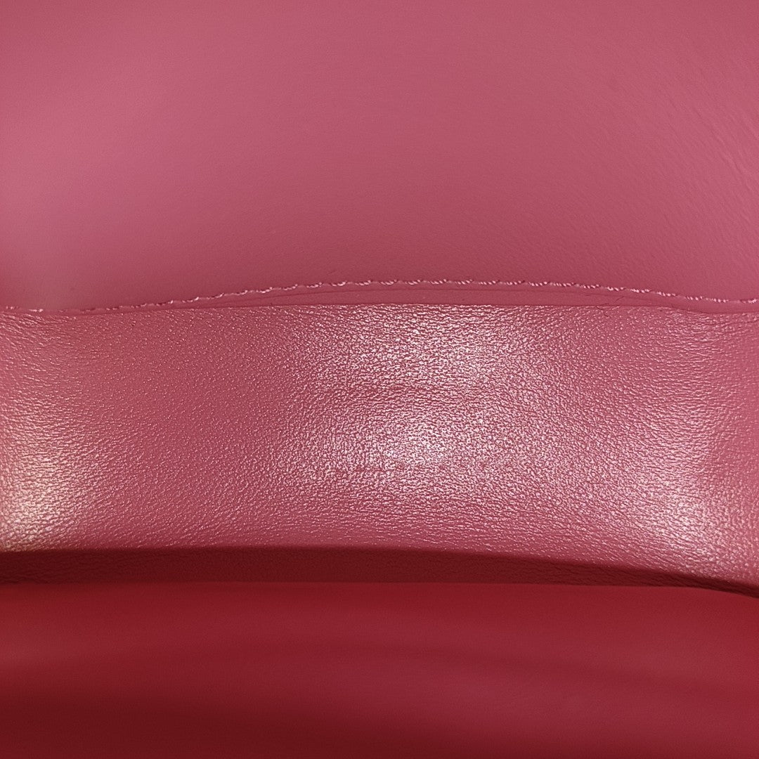 TRIOMPHE Mini Calfskin Red