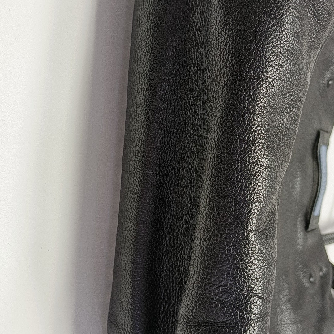 Etiquette Calfskin Black