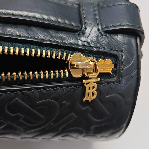 The Barrel Calfskin Green