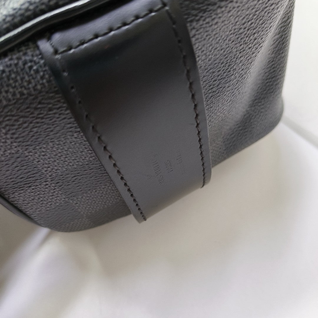 Damier Graphite Coated Canvas Black