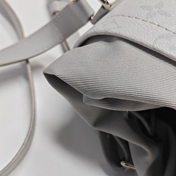 CHALK Monogram Coated Canvas Gray