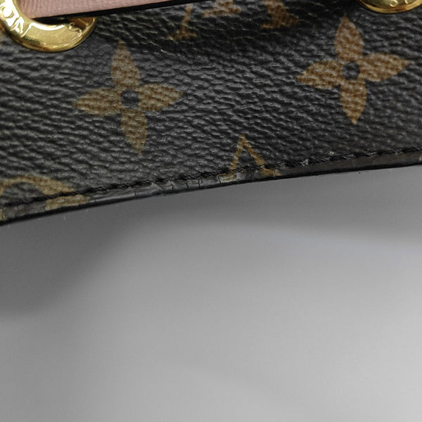 NÉONOÉ MM Monogram Coated Canvas Brown