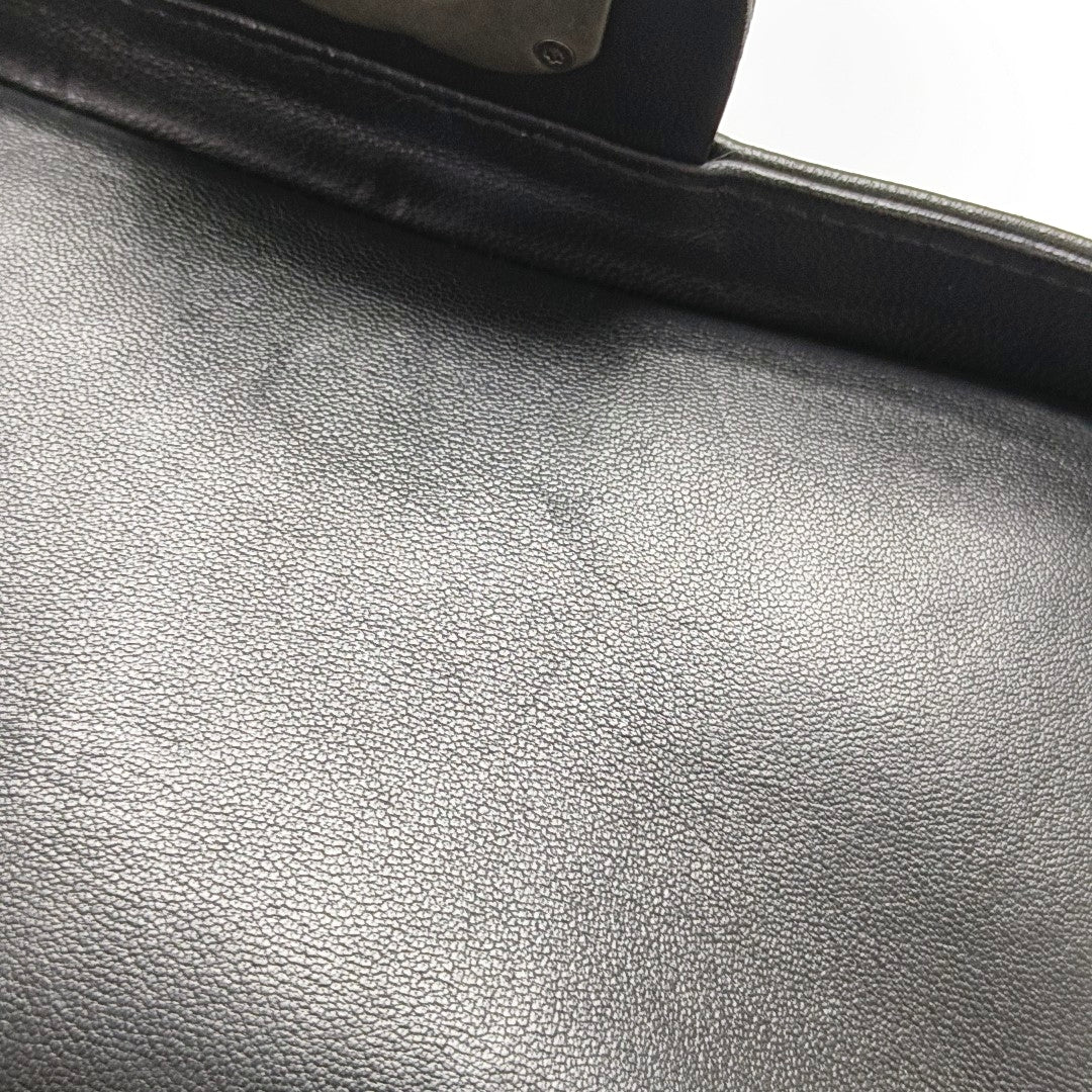 Quilted Lambskin Black