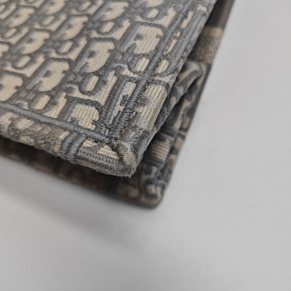 Book Tote Medium Oblique Canvas Gray