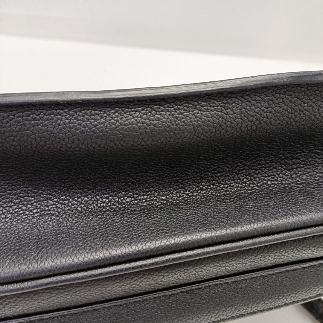 LOCKME TENDER PM Calfskin Black