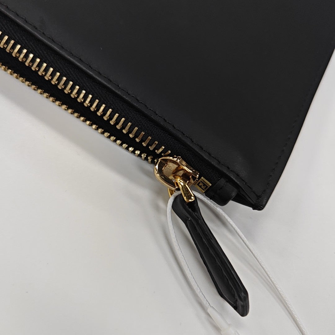 Calfskin Clutch Black