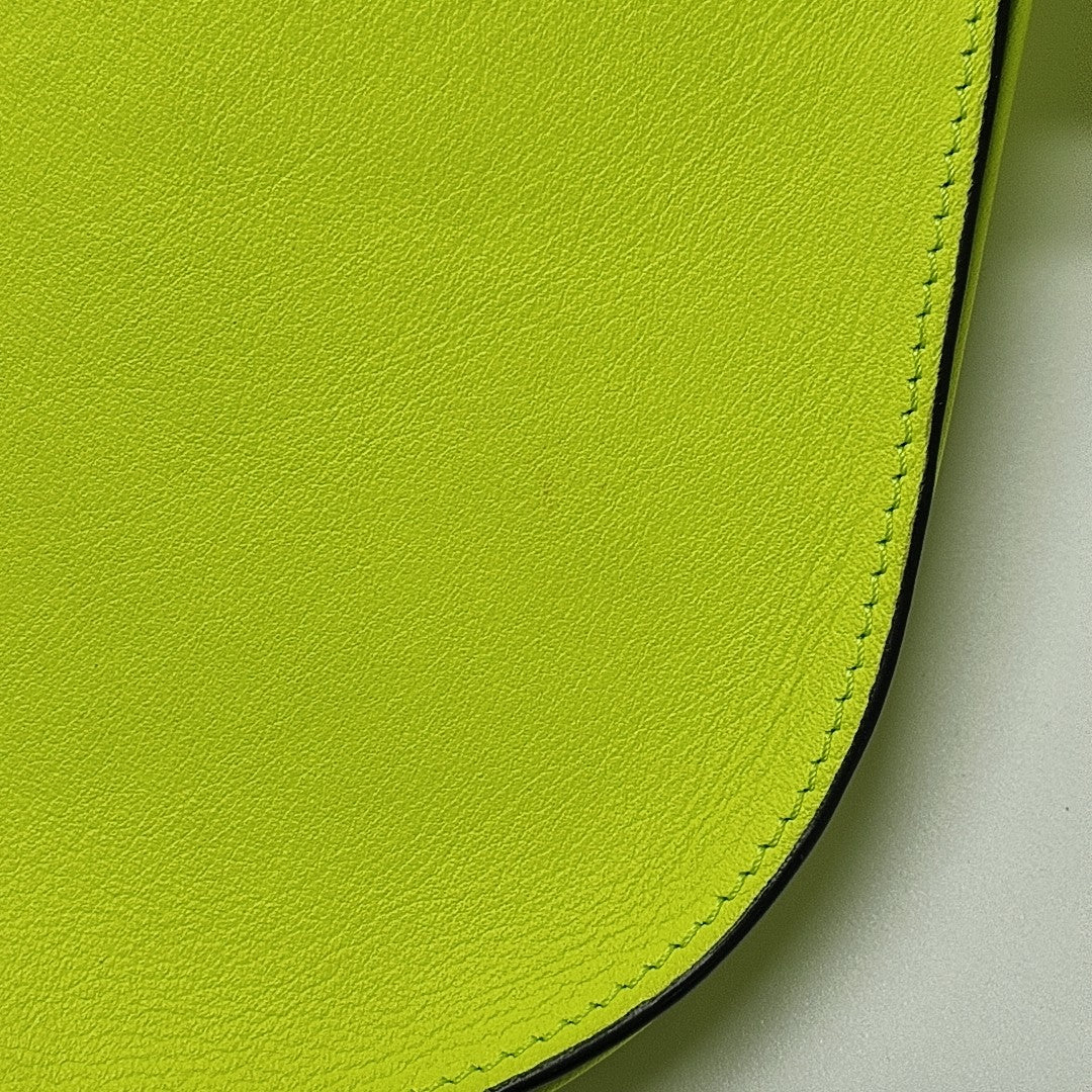 Heel Small Calfskin Yellow