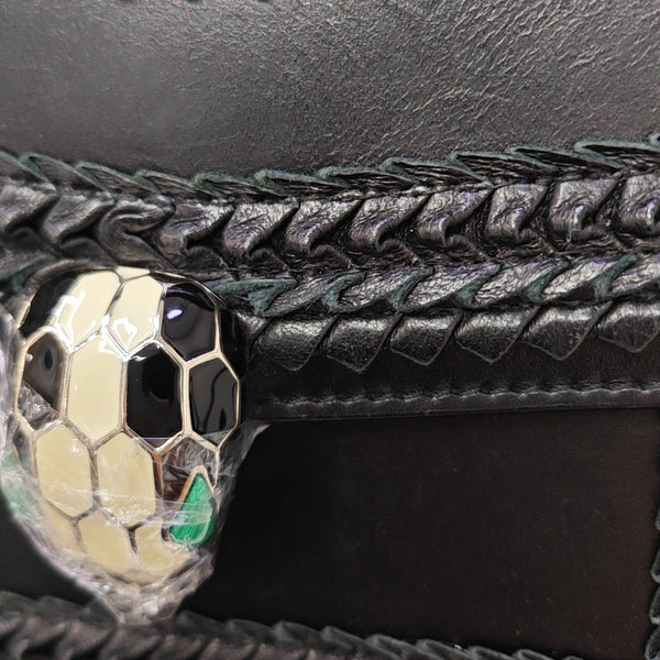 SERPENTI FOREVER Medium Calfskin Black
