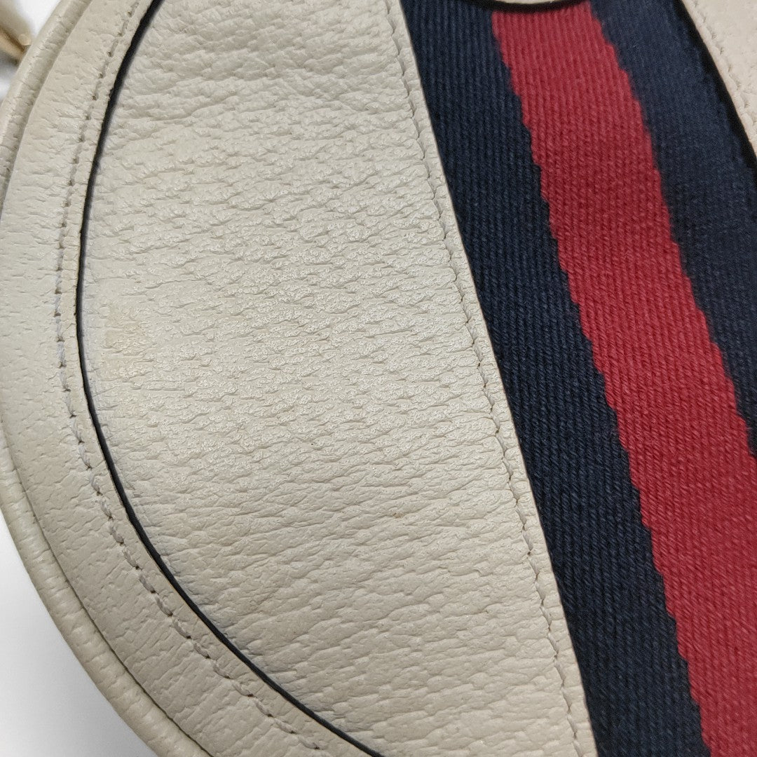 Ophidia Mini Calfskin White