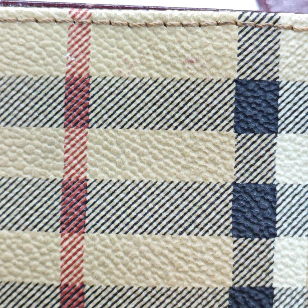 Coated Canvas Tote Bag Beige
