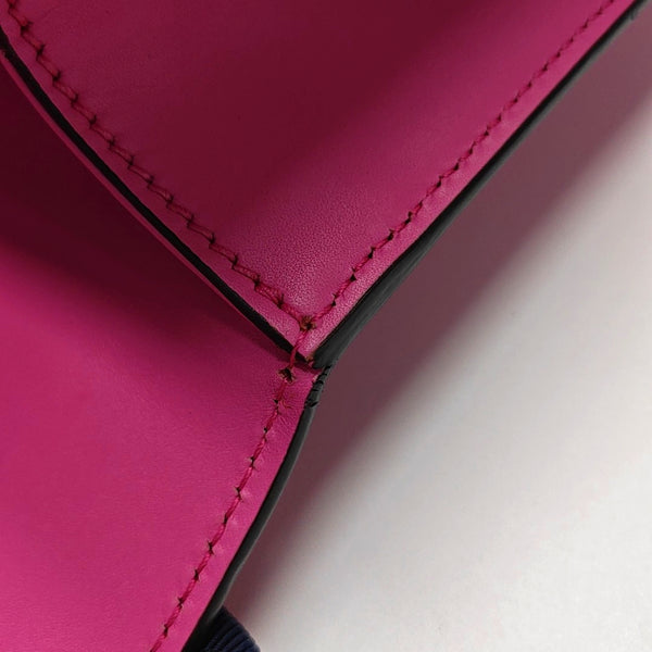 Authenticated pre-owned  Sylvie Small Calfskin Pink - Shoulder Bag at Looply
