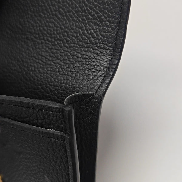 Calfskin Card Holder Black