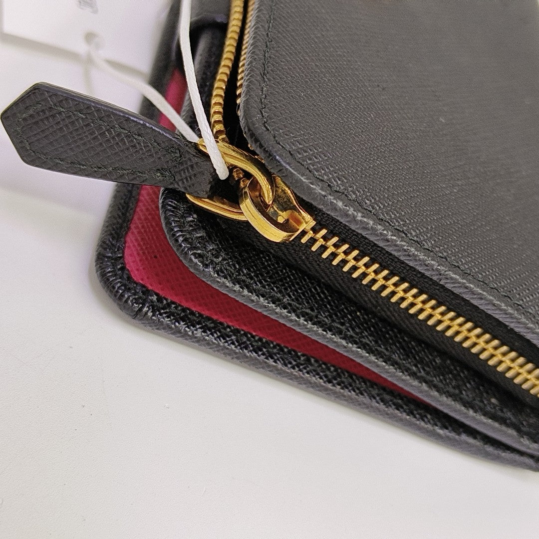 Calfskin Wallet Black
